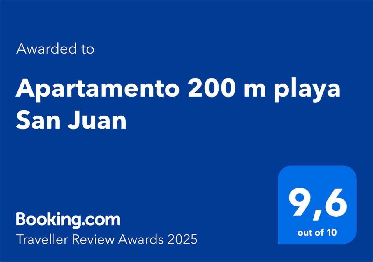 Apartamento 200 M Playa San Juan Ел Кампело Екстериор снимка